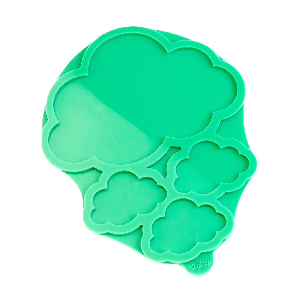 Wolken-Silikonform Small – Perfekt für Mobiles, Wanddeko & Babyshower-Geschenke