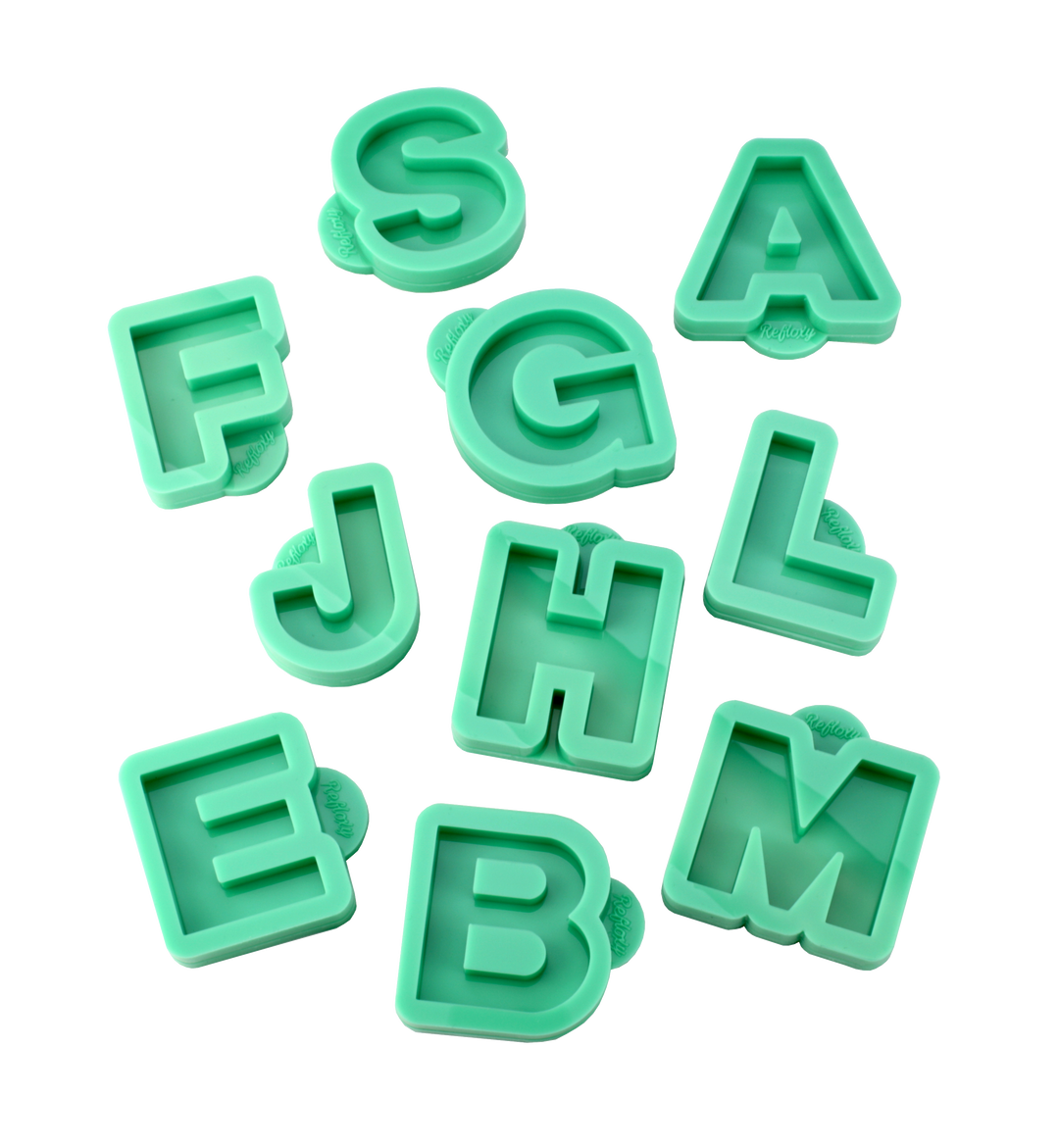 A-Z Alphabet Buchstaben Silikonform