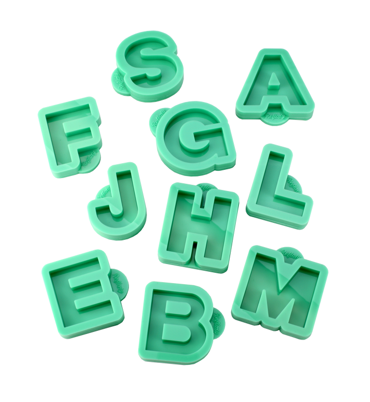 A-Z Alphabet Buchstaben Silikonform