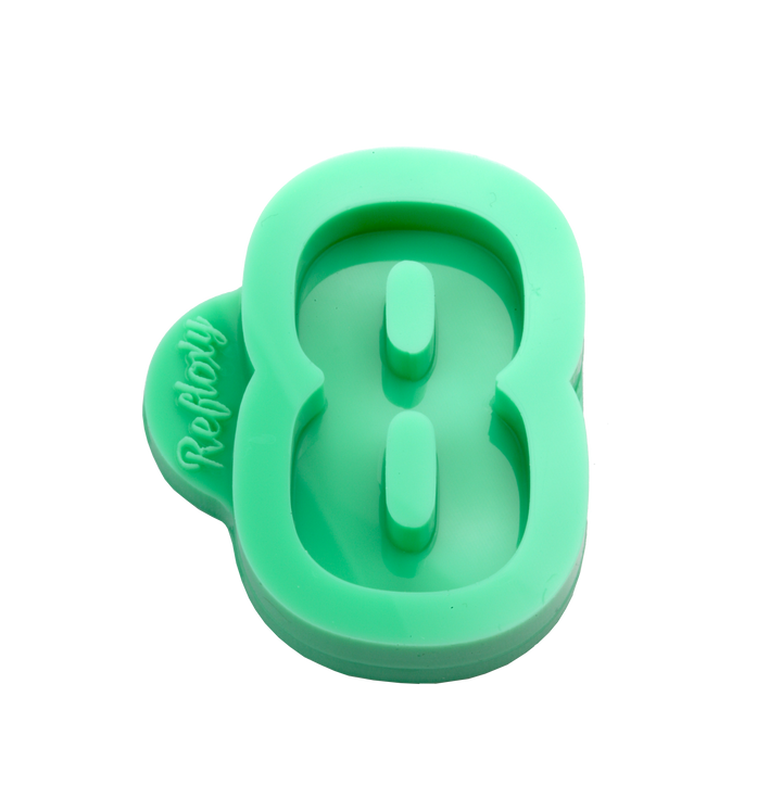Zahlen-Silikonform 0–9 – Für Resin-Schlüsselanhänger & personalisierte Anhänger