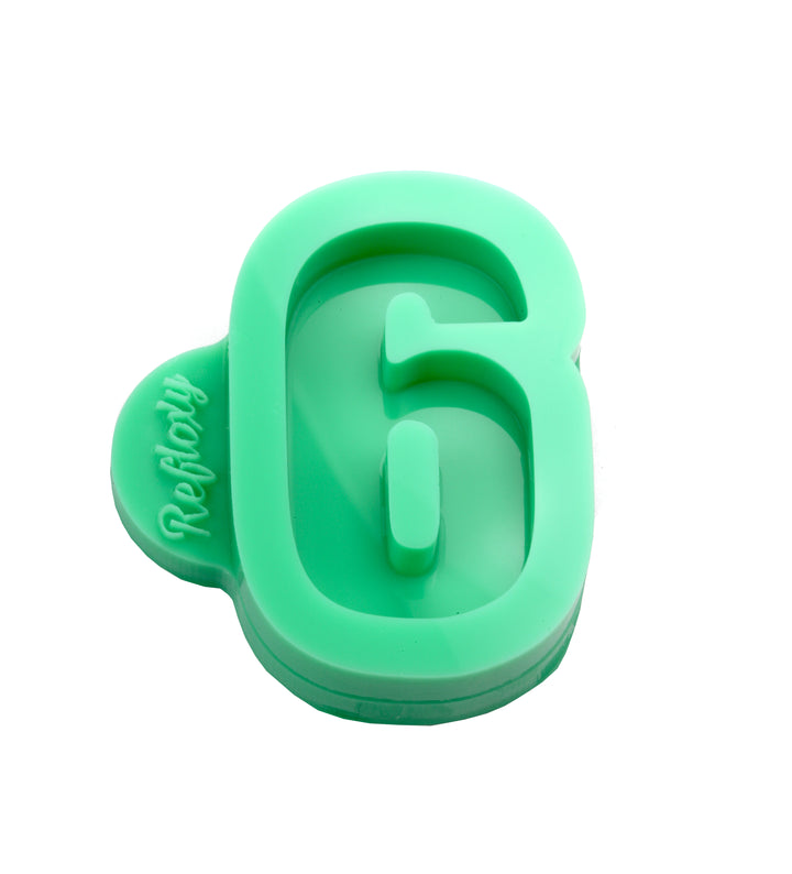 Zahlen-Silikonform 0–9 – Für Resin-Schlüsselanhänger & personalisierte Anhänger