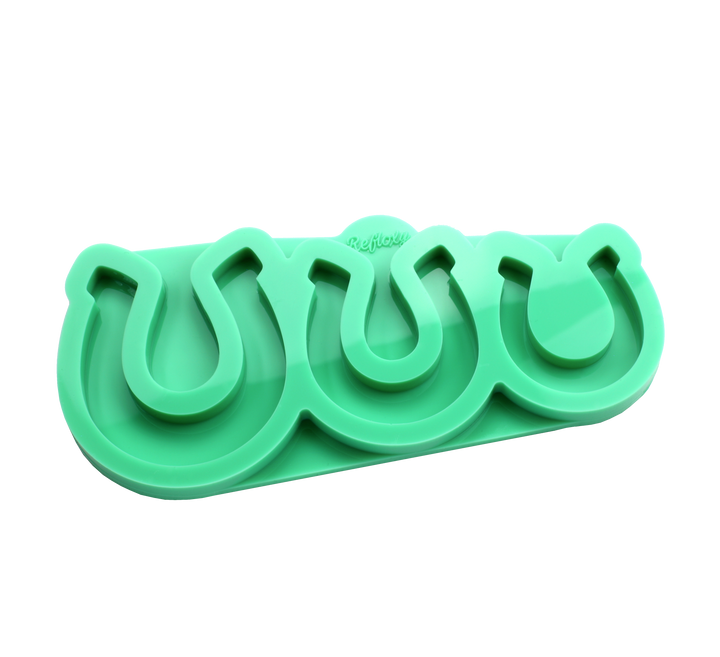Hufeisen - Groß Niedliche Gießharzform für kleine Anhänger, Key Rings Hochwertige Silikonform für Resin