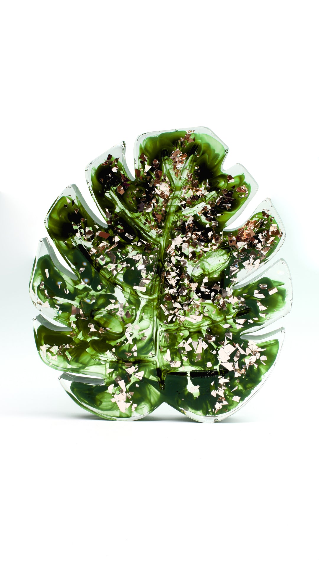 Untersetzer Monstera Blume - mit inneren Konturen. Unregelmäßige Muster für Untersetzer Harzgießformen - Silikon-Epoxidform für DIY Handwerk