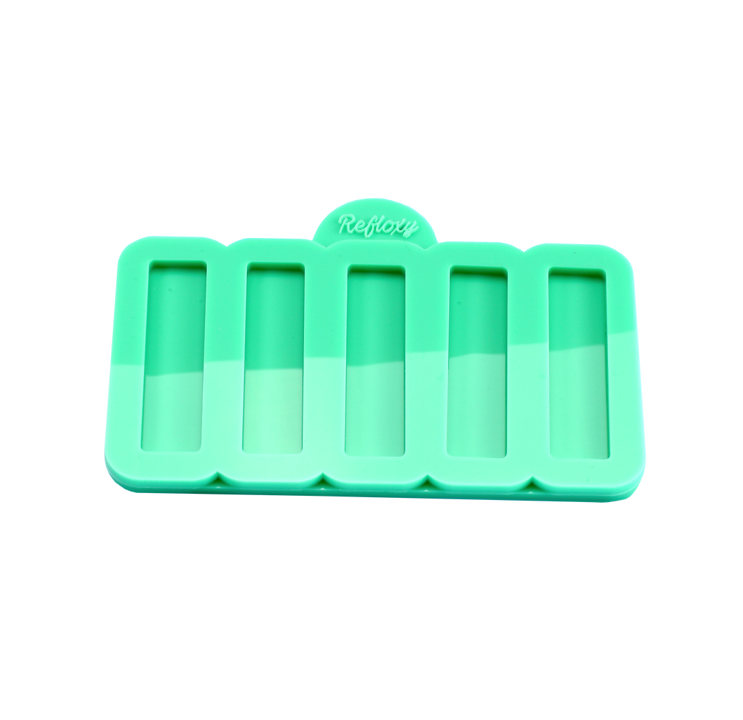 Schmal Rechteckige Haarspange: 5er Silikonform, für DIY-Kunstharzprojekte Hochwertige Silikonform für Resin (Kopie)