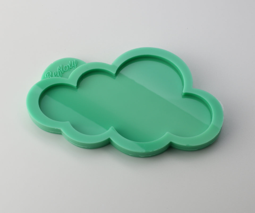 Wolken-Silikonform XL – Perfekt für Mobiles, Wanddeko & Babyshower-Geschenke